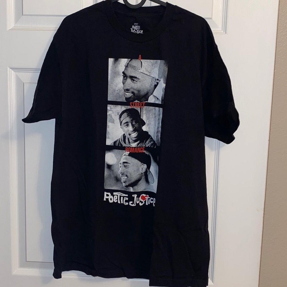 Poetic justice shirt , size Large